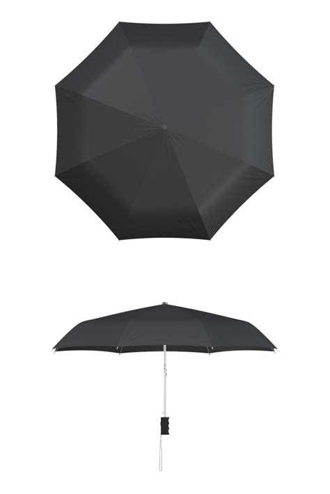 Compact Umbrella Black - Umbrellas Custom