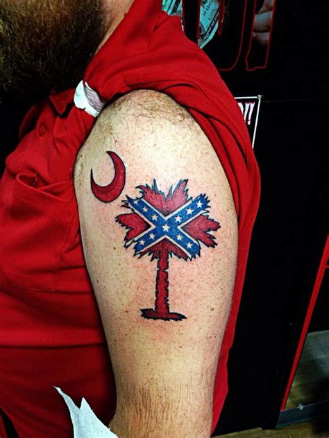 south carolina flag tattoo - indianweddingoutfitsblue