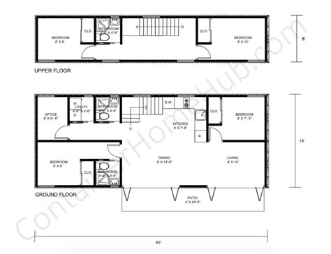 2 Amazing 40ft Shipping Container Home Plans You Need to See!