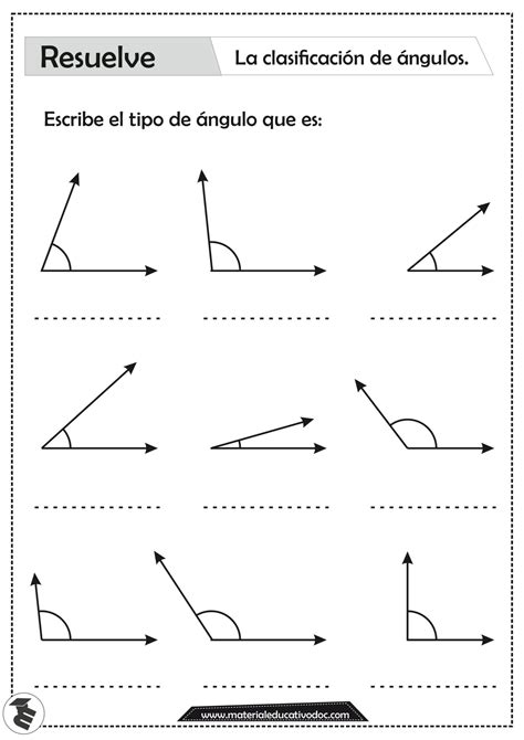 Material didáctico de los ángulos cuadernillo para 6 y 7 años.