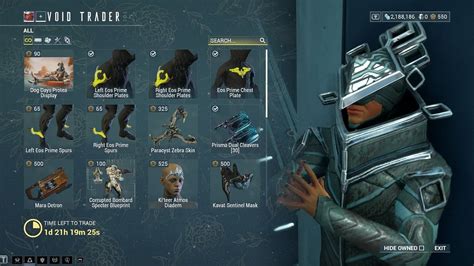 Warframe Baro Ki'teer inventory (August 23 to 25): location, arrival time, and items this week