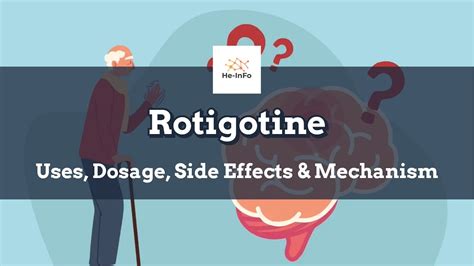 #rotigotine | Uses, Dosage, Side Effects & Mechanism | Neupro - YouTube