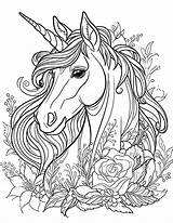 33 Magical Unicorn Coloring Pages For Kids And Adults sketch template