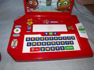 little einsteins SUPER WHY Touch and Learn Super Duper Computer laptop | #408587239