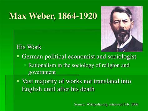 PPT - Max Weber “Bureaucracy” PowerPoint Presentation, free download - ID:6909200