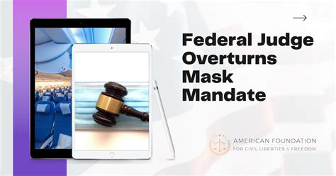 Federal Judge Overturns Mask Mandate - American Foundation for Civil ...