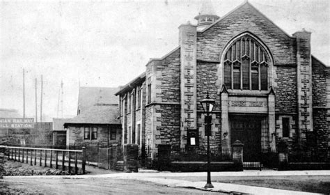 Tour Scotland: Old Photograph Baptist Church Bellshill Glasgow Scotland