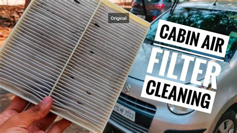 DIY : Cleaning Your Car Cabin Air Filter In Just 5 Mins - YouTube