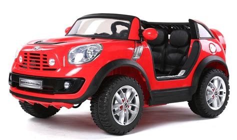 Licensed Mini Cooper Beachcomber 12V Kids Electric Car - Red | Toy cars for kids, Mini cooper ...