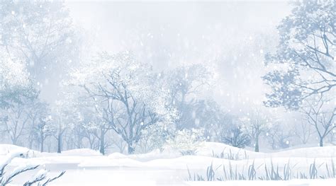 Hand Drawn Winter Snow Snow Illustration Background, Snowy Background, Heavy Snow Background ...