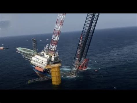 Four missing after offshore platform accident in Guangdong - YouTube