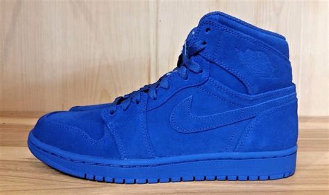 The Air Jordan 1 Blue Suede 332550 404 Is Available Under Retail