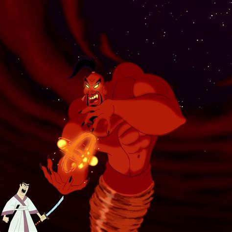 Samurai Jack Vs. Genie Jafar by Batboy101 on DeviantArt