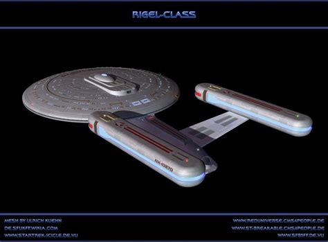 RIGEL class | Star trek ships, Star trek, Trek