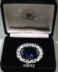 Vintage Hope Diamond Replica Pin Brooch Smithsonian Institution in ...