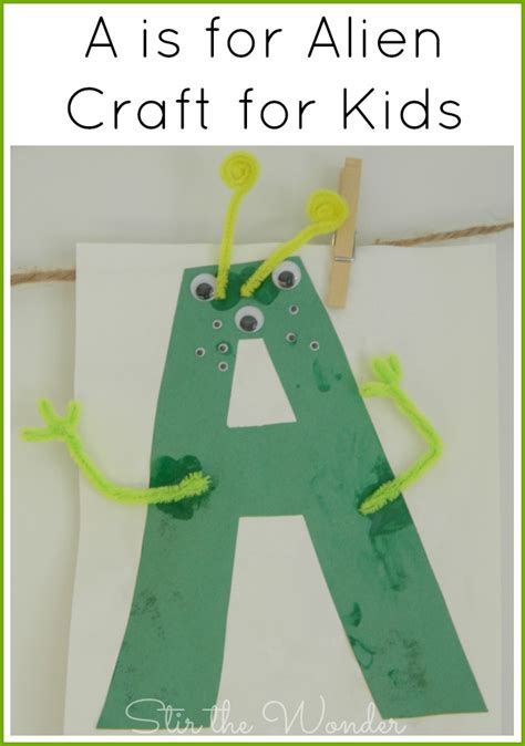 Letter A Crafts for preschool or kindergarten - Fun, easy and educational!