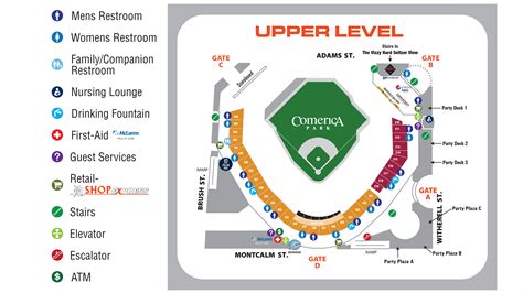 Comerica Park Seating Chart With Row Numbers | Awesome Home