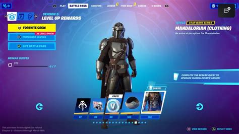 'Fortnite' Chapter 2 Season 5 Battle Pass Skins to Tier 100: Mandalorian, Lexa and More