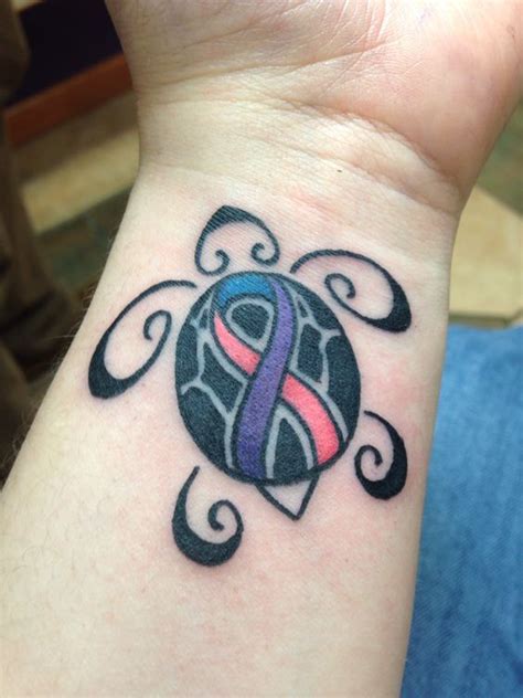 Tattoo ideas for women and Tattoo artists from all over the world! | Cancer ribbon tattoos ...