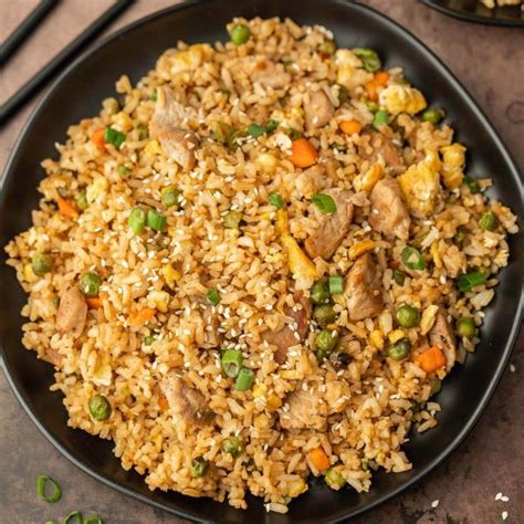 Pork Fried Rice Recipe - Eating on a Dime