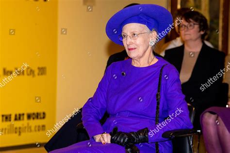 Queen Margrethe Ii During Visit Exhibition Editorial Stock Photo ...