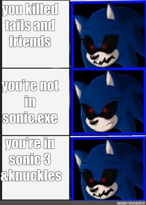 sonic.exe meme | Игровые арты, Лорд