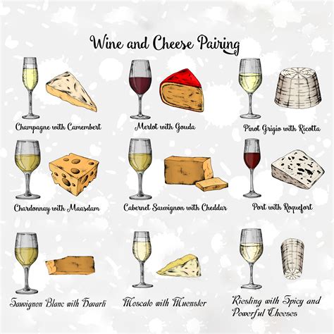 19 Lovely Wine And Cheese Pairing Chart: A Visual Reference of Charts ...