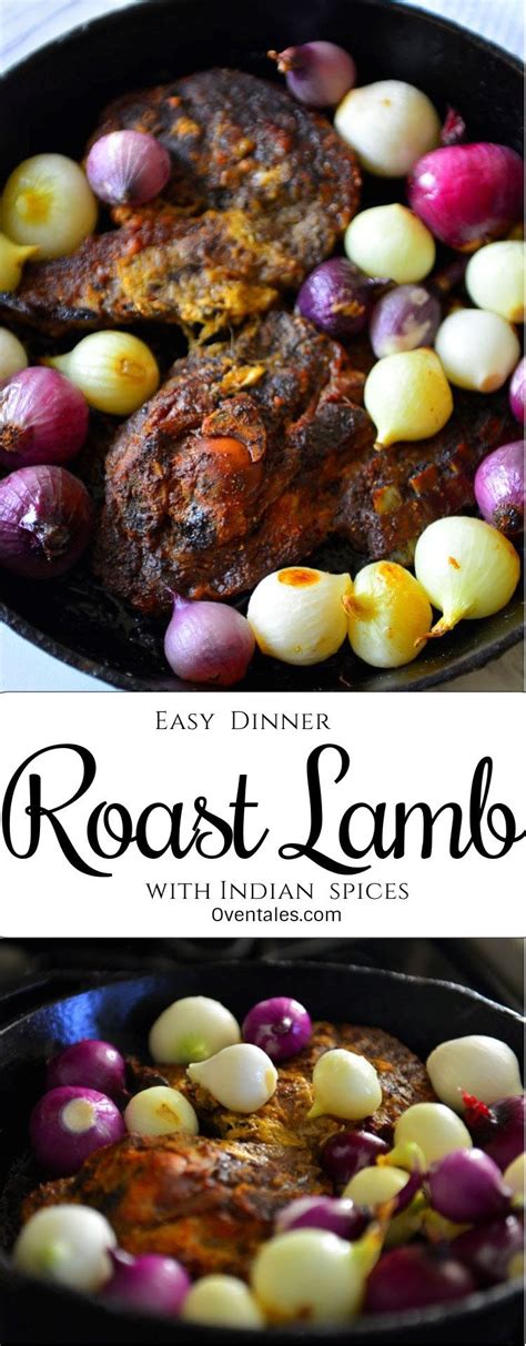 Roast Lamb With Indian Spices