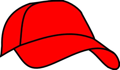 Red Baseball Cap Clip Art at Clker.com - vector clip art online ...