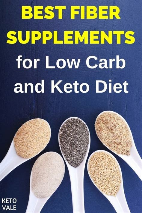 Top 4 Fiber Supplements for Low Carb Keto Dieters 2021 Review | KetoVale | Fiber supplements ...