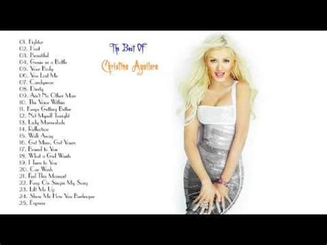 Best Songs Of Christina Aguilera - Christina Aguilera Greatest Hits ...