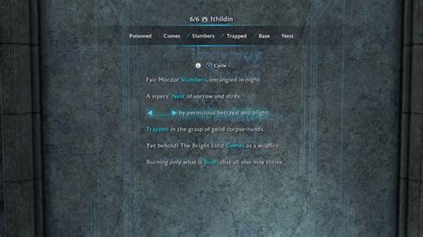 Middle-Earth: Shadow of War Ithildin Poem Walkthrough - how to open Ithildin doors to get the ...