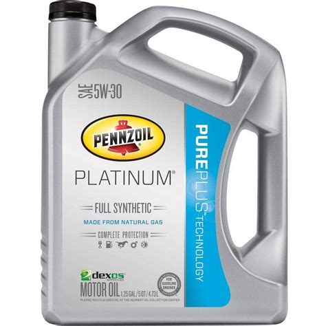 Pennzoil 160 fl. oz. 5W-30 Platinum Motor Oil-550038221 - The Home Depot