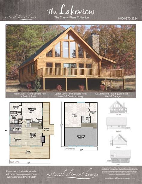 Lake Home Floor Plans Loft - floorplans.click