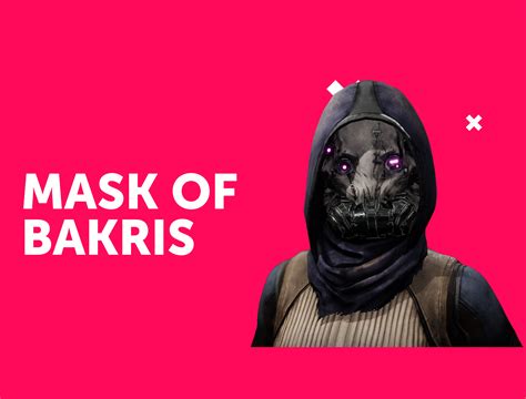 Buy Destiny 2 Mask Of Bakris Exotic Helmet Boost - LFcarry.com