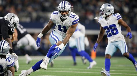 Cowboys Defensive Rookie of the Month Micah Parsons up vs. Saints OL