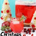 Easy Christmas Punch (Alcoholic and Non-Alcoholic) – Simplistically Living