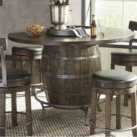 10+ Wine Barrel Dining Table