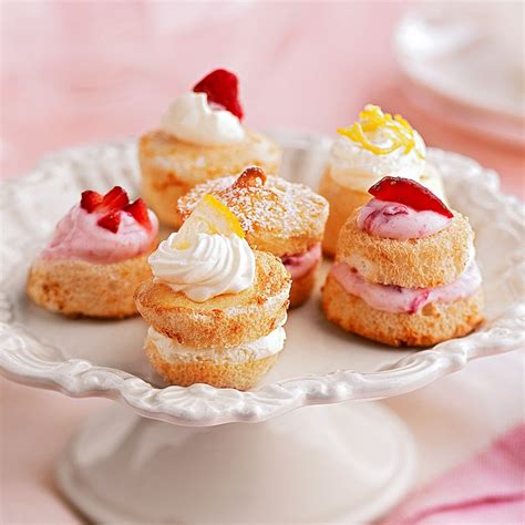 Citrus Angel Tea Cakes Recipe - EatingWell