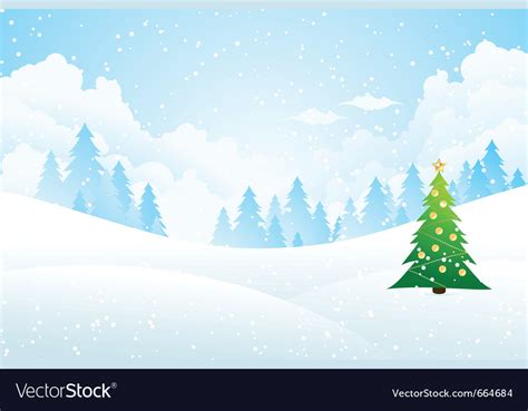 Winter background Royalty Free Vector Image - VectorStock