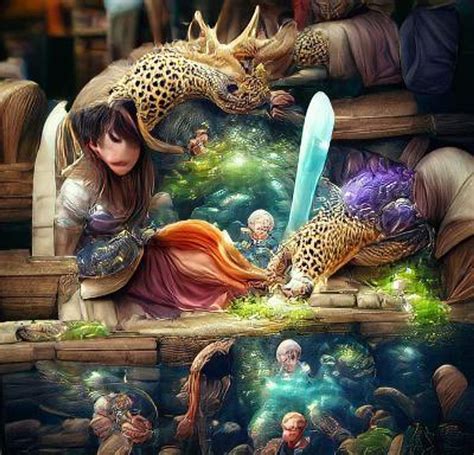 beautiful fantasy illustration - AI Generated Artwork - NightCafe Creator