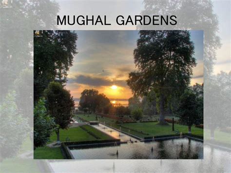 Mughal Gardens Landscape Architecture Ppt | Fasci Garden