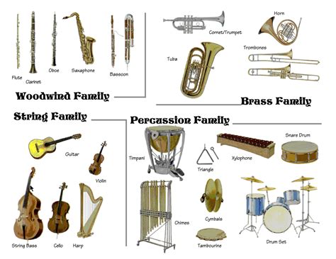 Musical Instruments Are Grouped Into at Sean Clark blog