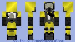 Hazmat Suit Minecraft Skin