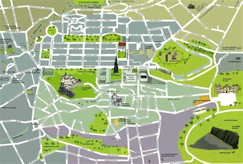 Large Edinburgh Maps for Free Download and Print | High-Resolution and Detailed Maps