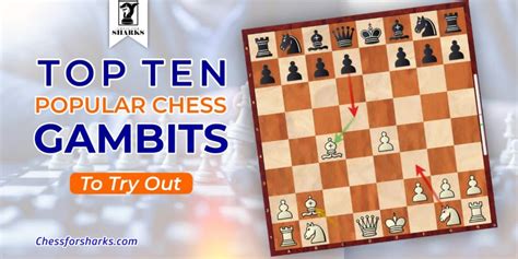 Top 10 Popular Chess Gambits To Try Out - Chess For Sharks