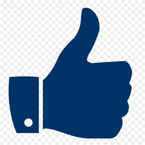 Button, Facebook, Like, Thumbs, Up Icon - Facebook Like Button PNG - FlyClipart