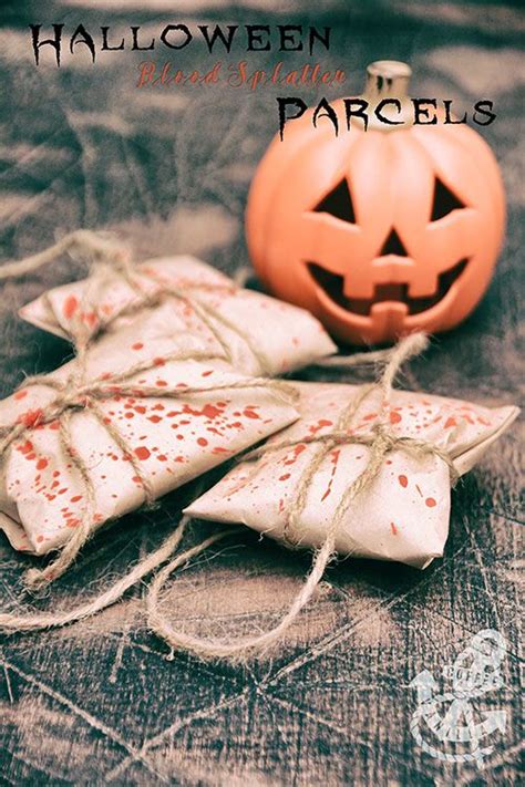 Halloween Blood Splatter Parcels for Trick-or-Treaters » Coffee ...