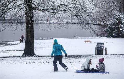 Photos: Snow arrives in Seattle area | The Seattle Times