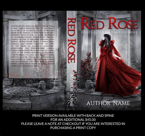 Red Rose - The Book Cover Designer